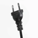 Steinhauer Luminaria de pedestal BLOEBA de 1 llama E27 IP20, negro regulable