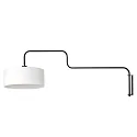Steinhauer Luminaria de pared BLOEBA E27 IP20, regulable