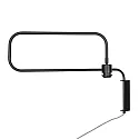 Steinhauer Luminaria de pared BLOEBA E27 IP20, regulable