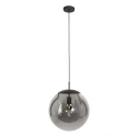 pendant luminaire BOLLIQUE 1 flame E27 IP20, black dimmable
