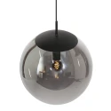 Steinhauer pendant luminaire BOLLIQUE 1 flame E27 IP20, black dimmable