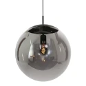 Steinhauer pendant luminaire BOLLIQUE 1 flame E27 IP20, black dimmable