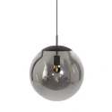 Steinhauer pendant luminaire BOLLIQUE 1 flame E27 IP20, black dimmable