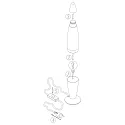 Mexlite table lamp VOLCAN IP20