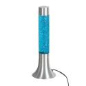 Mexlite Luminaria de mesa VOLCAN de 1 llama, cilíndrico IP20, acero 