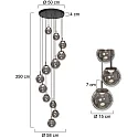 Steinhauer pendant luminaire BOLLIQUE IP20, dimmable