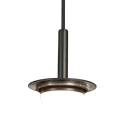 Steinhauer pendant luminaire BOLLIQUE 5 flames IP20, black dimmable