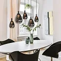 Steinhauer Luminaria colgante GLIMSY IP20, regulable