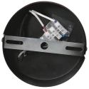 Steinhauer pendant luminaire GLIMSY 1 flame IP20, black dimmable