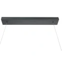 Mexlite pendant luminaire BRIGHTLINE 2 flames IP20, black dimmable
