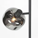Mexlite floor lamp TENEBRIS 2 flames E14 IP20, black dimmable
