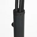 Mexlite Luminaria de pedestal TENEBRIS E14 IP20, regulable