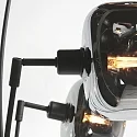 Mexlite Luminaria de pedestal TENEBRIS E14 IP20, regulable