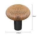 Mexlite table lamp BLOEBA E27 IP20, dimmable