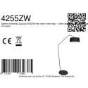 anne light & home floor lamp ZIG-ZAG E27 IP20, dimmable