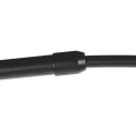 anne light & home arc luminaire CURVE 1 flame E27 IP20, black dimmable