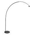 anne light & home Luminaria de pedestal CURVE E27 IP20, regulable