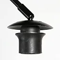 anne light & home Luminaria de pedestal CURVE E27 IP20, regulable