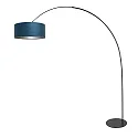 anne light & home floor lamp CURVE E27 IP20, dimmable