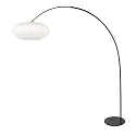 anne light & home floor lamp CURVE E27 IP20, dimmable