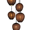 Mexlite Luminaria colgante HALOSWAP E27 IP20, regulable