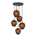 Mexlite Luminaria colgante HALOSWAP E27 IP20, regulable