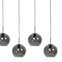 Mexlite pendant luminaire SFERIO 5 flames E27 IP20, black dimmable