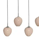 Mexlite Luminaria colgante HALOSWAP E27 IP20, regulable