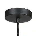 Mexlite pendant luminaire SFERIO 1 flame E27 IP20, black dimmable