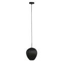 pendant luminaire SILURA 1 flame E27 IP20, black dimmable