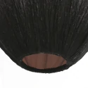 pendant luminaire SILURA 1 flame E27 IP20, black dimmable