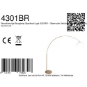 Steinhauer floor lamp SPARKLED LIGHT E27 IP20, dimmable