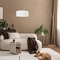 Steinhauer floor lamp SPARKLED LIGHT E27 IP20, dimmable