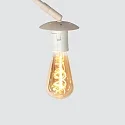 Steinhauer Luminaria de pedestal SPARKLED LIGHT E27 IP20, regulable