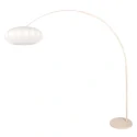 Steinhauer arc luminaire LUMA NOLA 1 flame E27 IP20, creme dimmable
