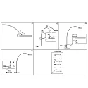 Mexlite Luminaria de pedestal LUNA-ARC IP20, regulable