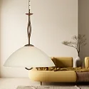 Steinhauer Luminaria colgante ANTHEA E27 IP20, regulable
