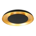 Steinhauer ceiling luminaire GOLDEN VEIL 2 flames IP20, black dimmable