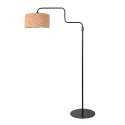 Steinhauer Luminaria de pedestal BLOEBA de 1 llama E27 IP20, negro regulable