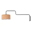 Steinhauer Luminaria de pared BLOEBA E27 IP20, regulable
