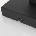 Steinhauer wall luminaire STANG 2 flames E27 IP20, black dimmable