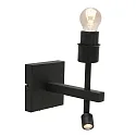 Steinhauer Luminaria de pared STANG E27 IP20, regulable