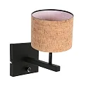 Steinhauer Luminaria de pared STANG E27 IP20, regulable