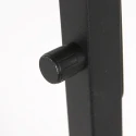 Steinhauer floor lamp STANG 1 flame E27 IP20, black dimmable