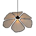 anne light & home Luminaria colgante LUMAFLORA E27 IP20, regulable
