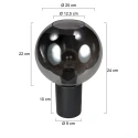 Mexlite Luminaria de mesa BLOEBA E27 IP20, regulable