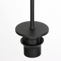 Mexlite pendant luminaire AURELIO 5 flames E27 IP20, black dimmable