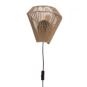 anne light & home wall luminaire ROPEX 1 flame E27 IP20, black dimmable