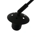 anne light & home wall luminaire SPARKLED LIGHT 1 flame E27 IP20, black dimmable