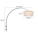 Steinhauer Luminaria de pared SPARKLED LIGHT E27 IP20, regulable